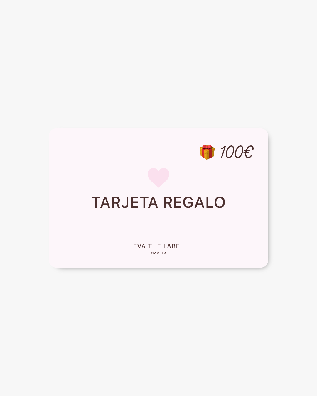 Tarjeta Regalo